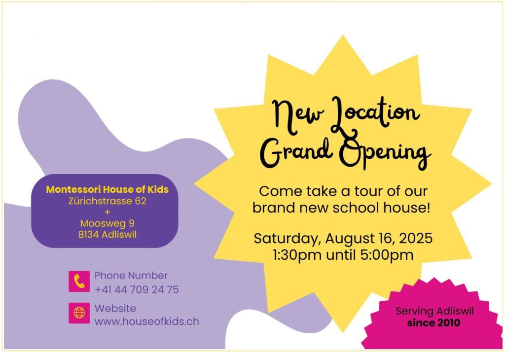 Montessori House of Kids - Open House 2025